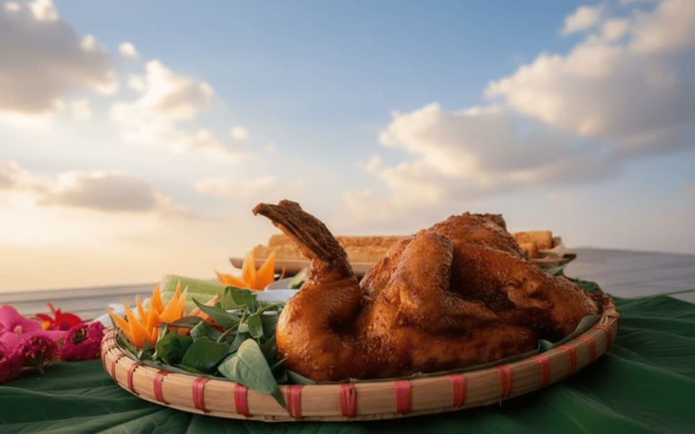 Gà đồi Tam Đảo nướng